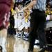 Michigan freshman Mitch McGary celebrates after a point on Monday. Michigan won 91-54. Daniel Brenner I AnnArbor.com